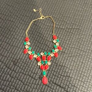 Amrita Singh Statement Rhinestone Gold Necklace